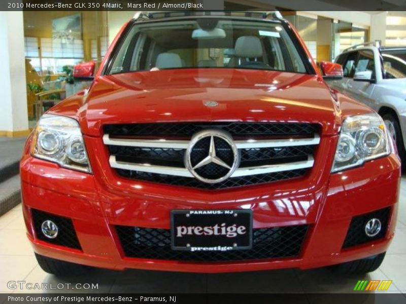 Mars Red / Almond/Black 2010 Mercedes-Benz GLK 350 4Matic