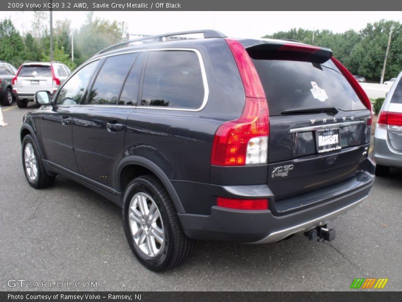 Savile Grey Metallic / Off Black 2009 Volvo XC90 3.2 AWD