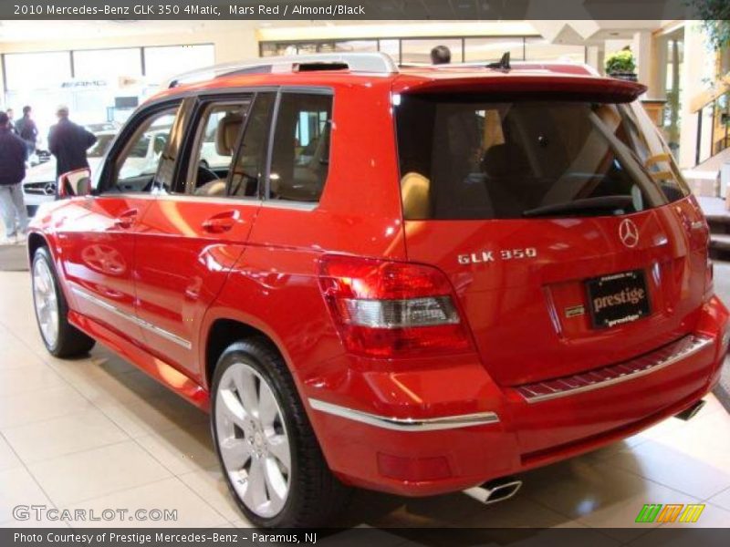 Mars Red / Almond/Black 2010 Mercedes-Benz GLK 350 4Matic