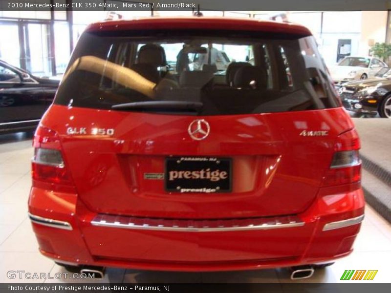 Mars Red / Almond/Black 2010 Mercedes-Benz GLK 350 4Matic