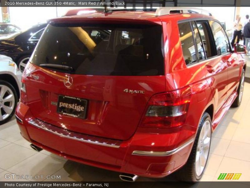 Mars Red / Almond/Black 2010 Mercedes-Benz GLK 350 4Matic