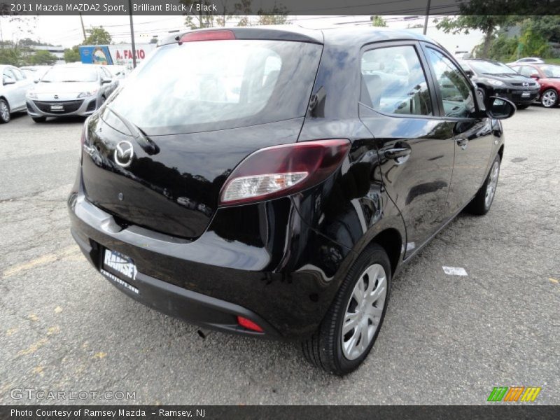 Brilliant Black / Black 2011 Mazda MAZDA2 Sport