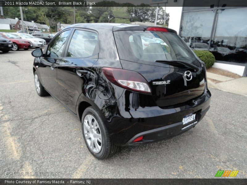 Brilliant Black / Black 2011 Mazda MAZDA2 Sport