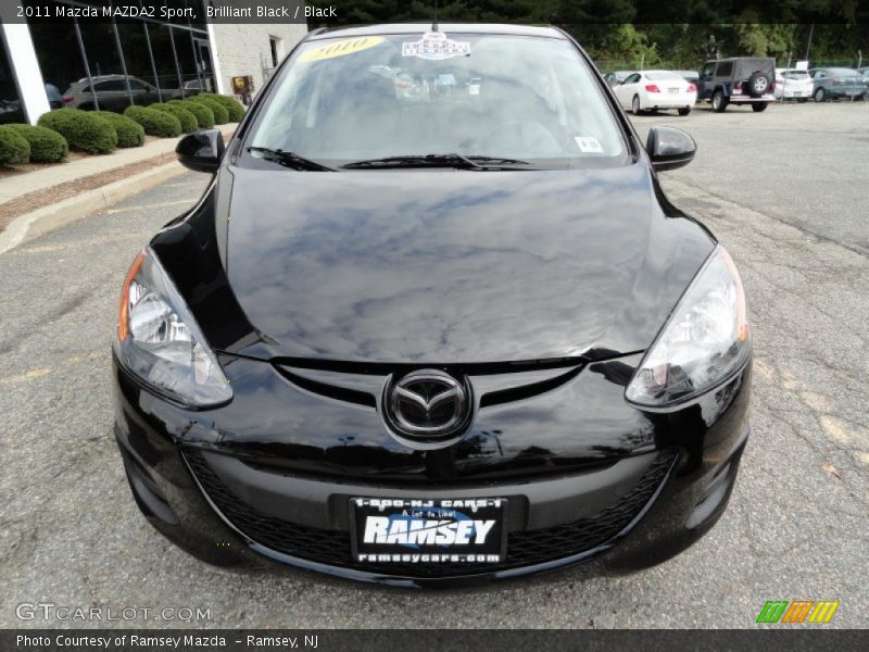 Brilliant Black / Black 2011 Mazda MAZDA2 Sport