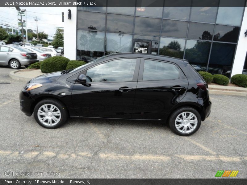  2011 MAZDA2 Sport Brilliant Black