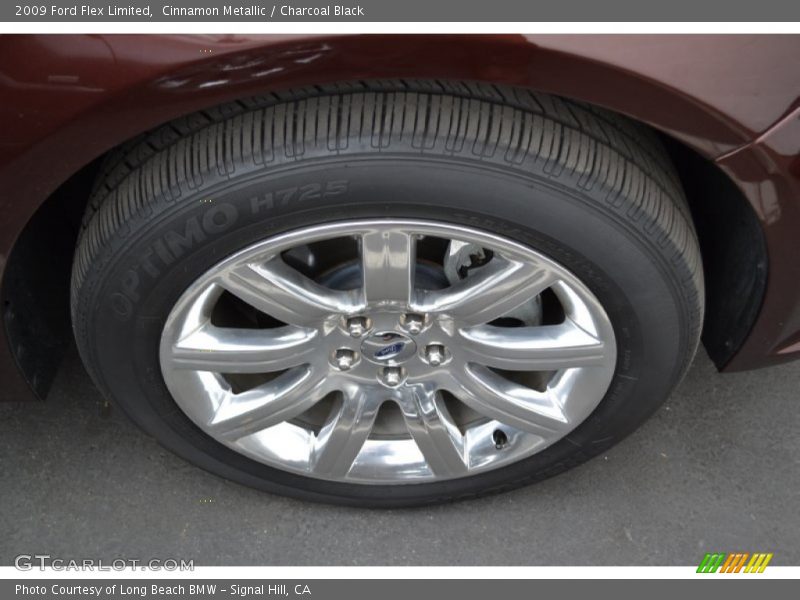 Cinnamon Metallic / Charcoal Black 2009 Ford Flex Limited