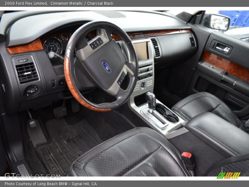 Cinnamon Metallic / Charcoal Black 2009 Ford Flex Limited