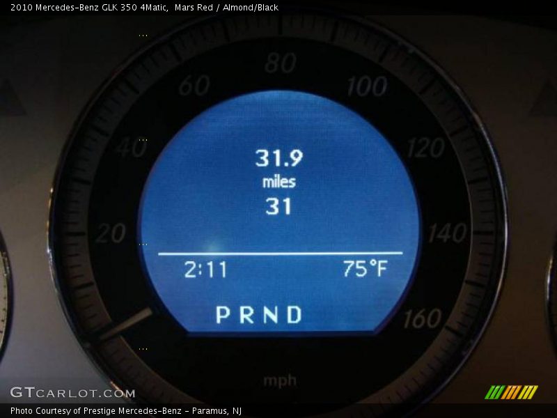 Mars Red / Almond/Black 2010 Mercedes-Benz GLK 350 4Matic