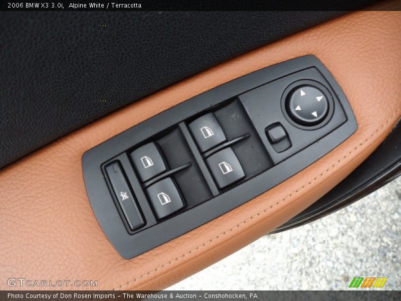 Alpine White / Terracotta 2006 BMW X3 3.0i
