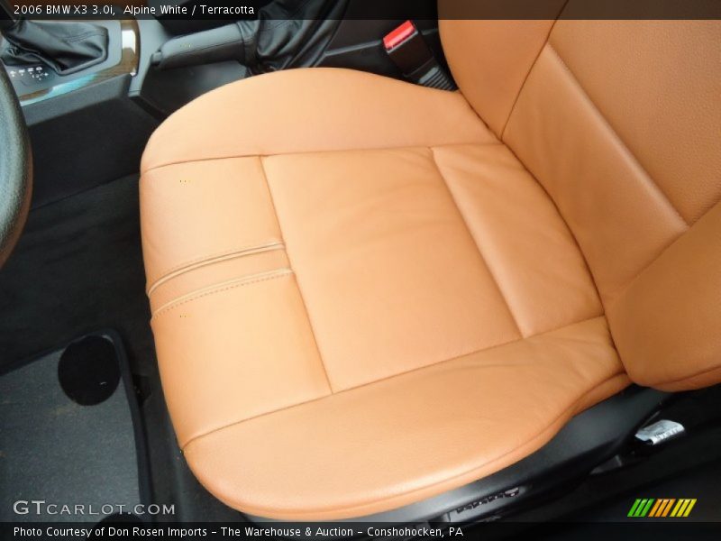 Alpine White / Terracotta 2006 BMW X3 3.0i