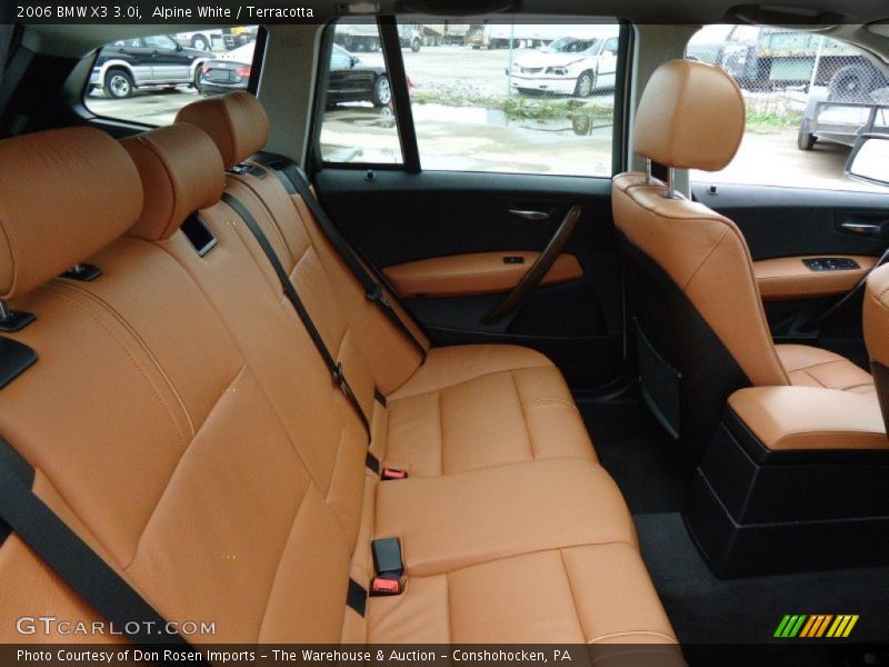 Alpine White / Terracotta 2006 BMW X3 3.0i