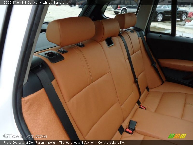 Alpine White / Terracotta 2006 BMW X3 3.0i