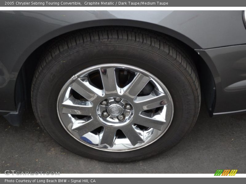 Graphite Metallic / Dark Taupe/Medium Taupe 2005 Chrysler Sebring Touring Convertible