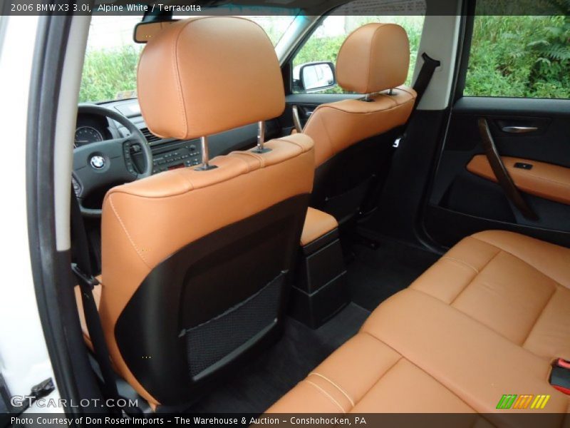 Alpine White / Terracotta 2006 BMW X3 3.0i