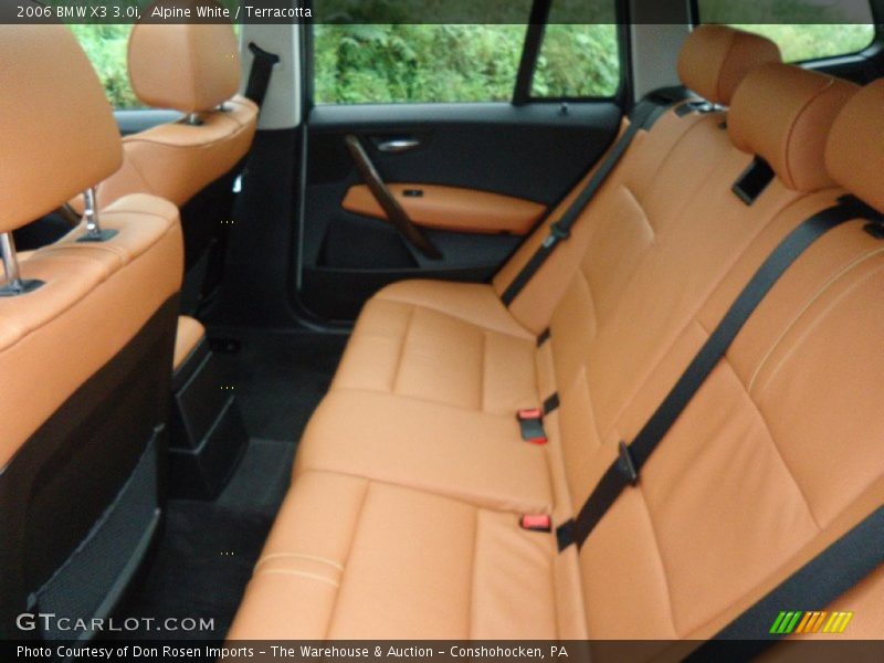 Alpine White / Terracotta 2006 BMW X3 3.0i