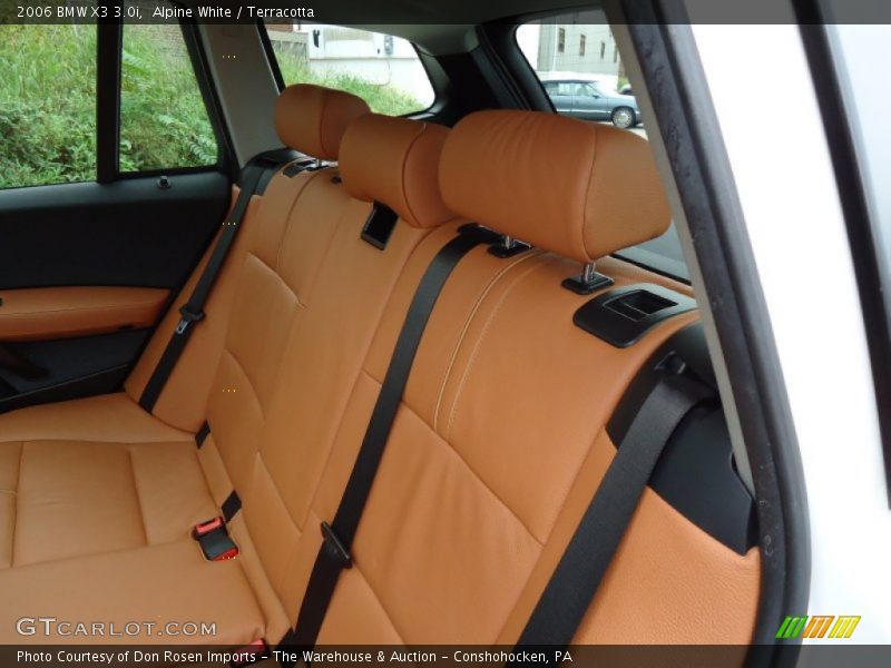 Alpine White / Terracotta 2006 BMW X3 3.0i