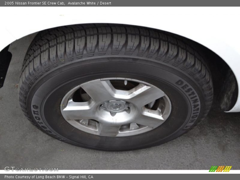 Avalanche White / Desert 2005 Nissan Frontier SE Crew Cab