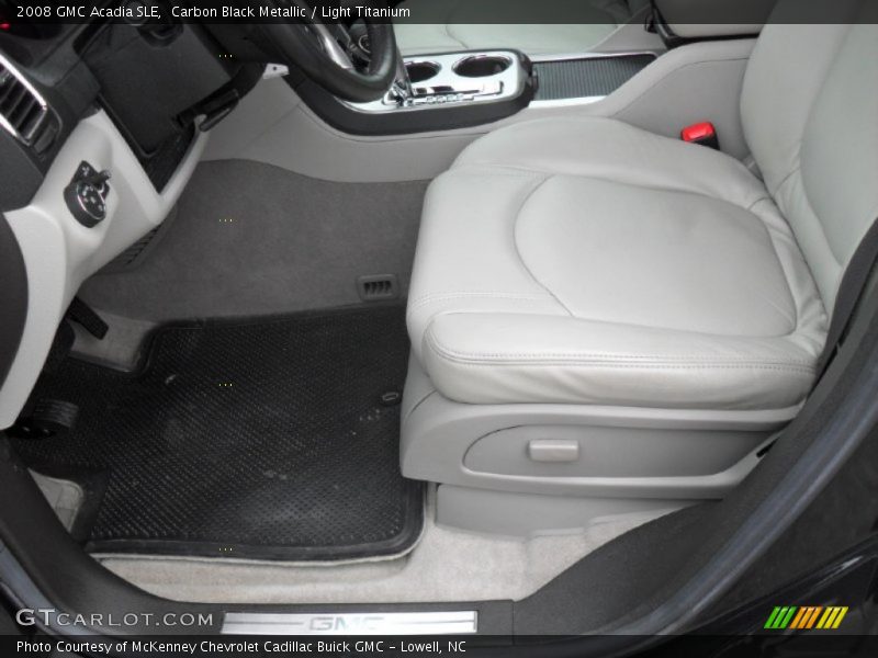 Carbon Black Metallic / Light Titanium 2008 GMC Acadia SLE