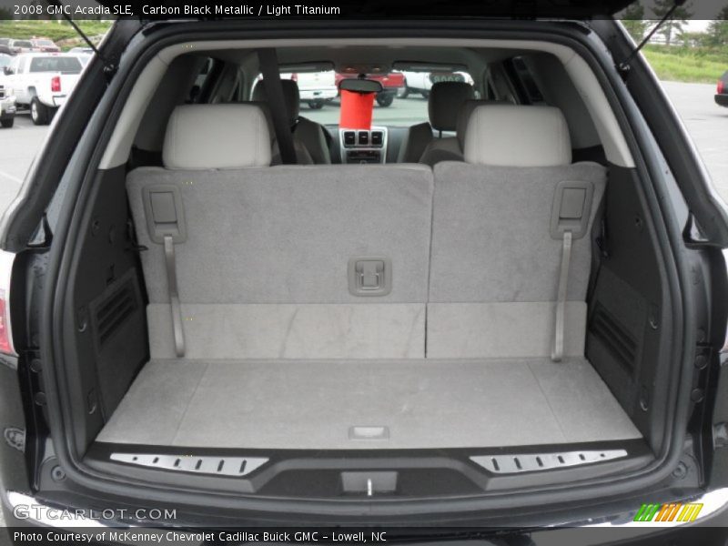 Carbon Black Metallic / Light Titanium 2008 GMC Acadia SLE