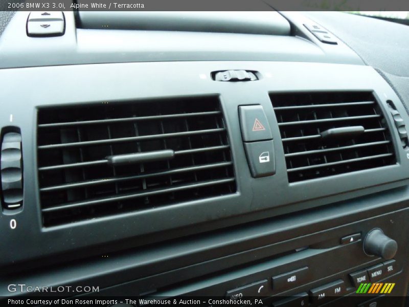 Alpine White / Terracotta 2006 BMW X3 3.0i