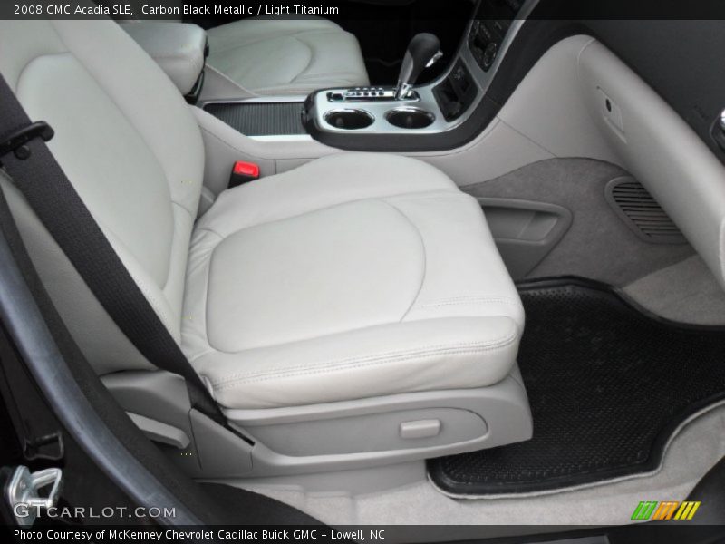 Carbon Black Metallic / Light Titanium 2008 GMC Acadia SLE