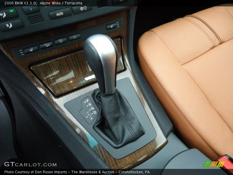 Alpine White / Terracotta 2006 BMW X3 3.0i