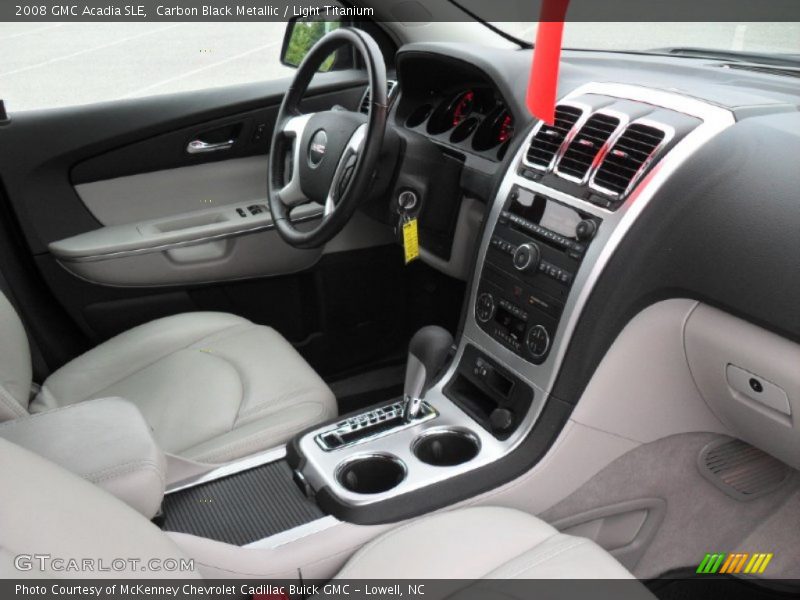 Carbon Black Metallic / Light Titanium 2008 GMC Acadia SLE