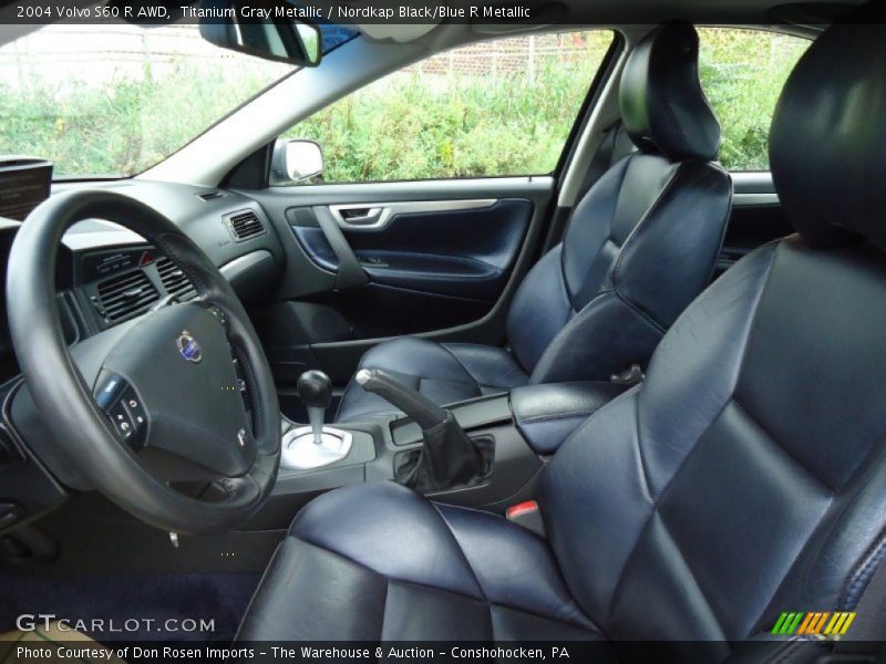  2004 S60 R AWD Nordkap Black/Blue R Metallic Interior