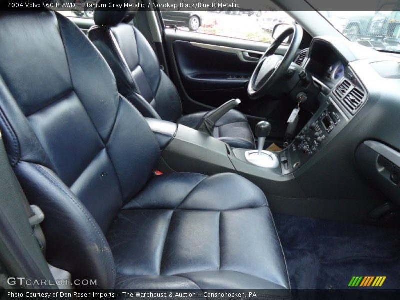  2004 S60 R AWD Nordkap Black/Blue R Metallic Interior