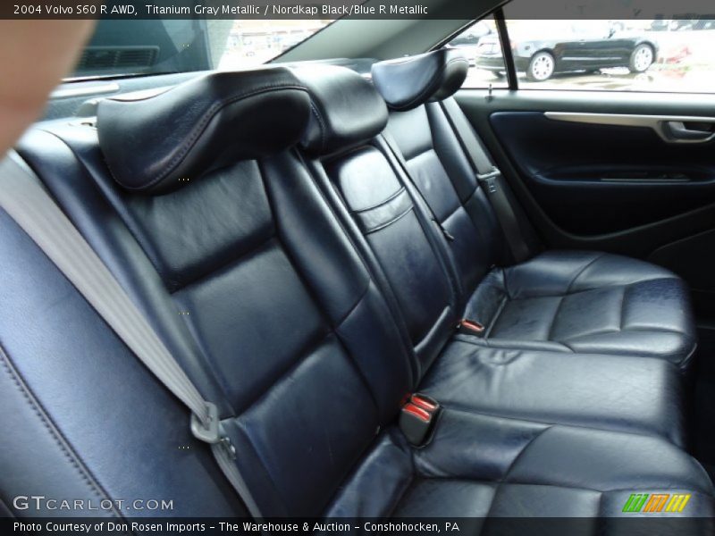  2004 S60 R AWD Nordkap Black/Blue R Metallic Interior