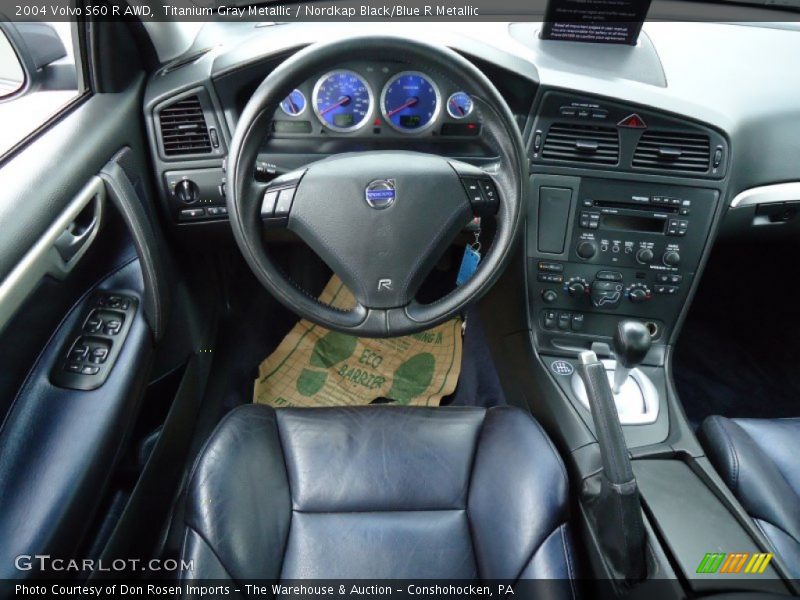  2004 S60 R AWD Nordkap Black/Blue R Metallic Interior