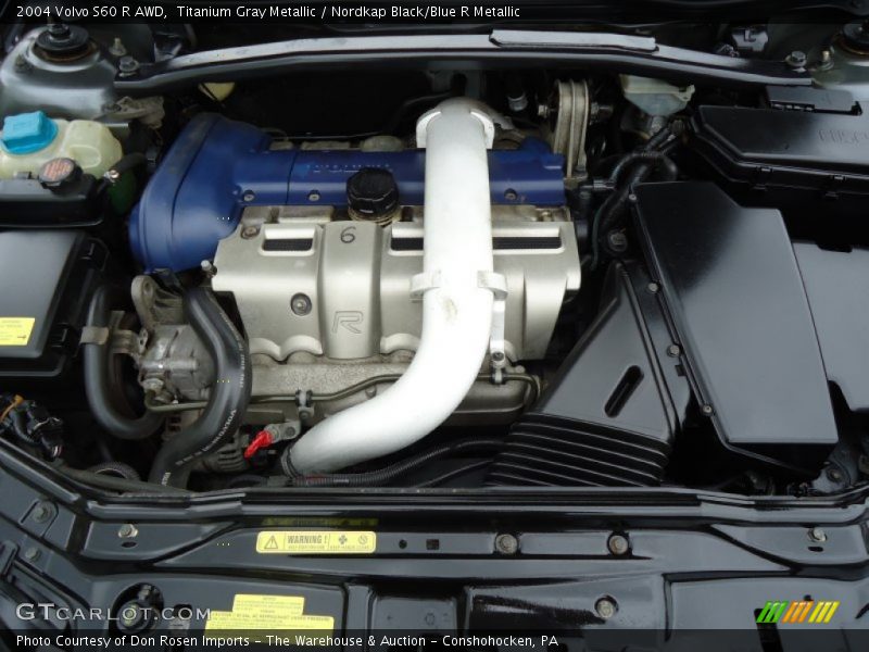 2004 S60 R AWD Engine - 2.5 Liter Turbocharged DOHC 20 Valve Inline 5 Cylinder