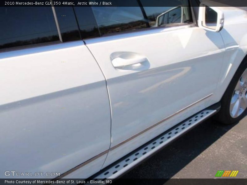 Arctic White / Black 2010 Mercedes-Benz GLK 350 4Matic