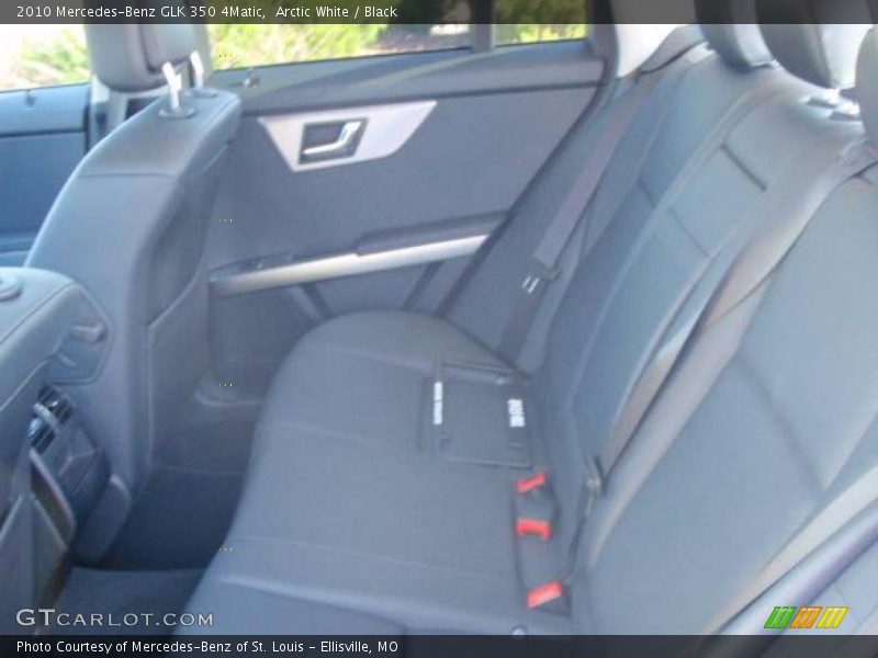 Arctic White / Black 2010 Mercedes-Benz GLK 350 4Matic