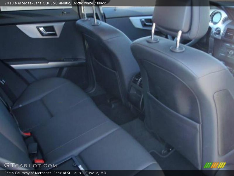 Arctic White / Black 2010 Mercedes-Benz GLK 350 4Matic
