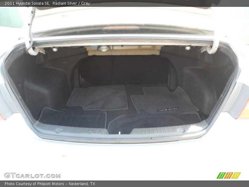 Radiant Silver / Gray 2011 Hyundai Sonata SE