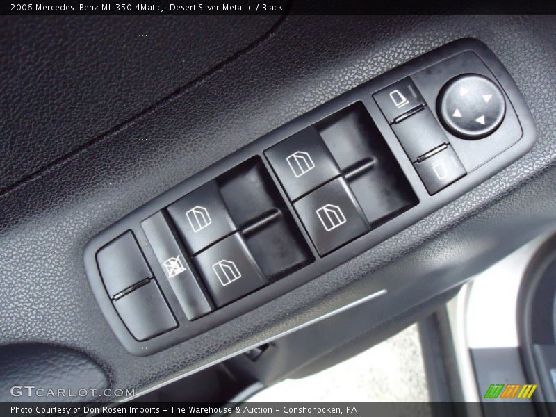 Desert Silver Metallic / Black 2006 Mercedes-Benz ML 350 4Matic