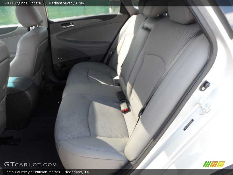 Radiant Silver / Gray 2011 Hyundai Sonata SE