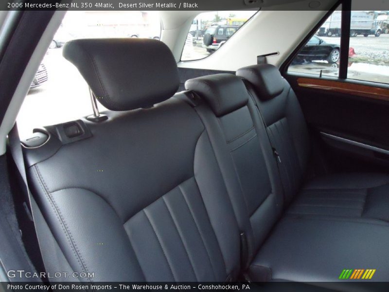 Desert Silver Metallic / Black 2006 Mercedes-Benz ML 350 4Matic