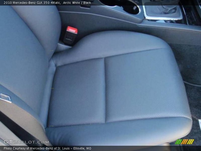 Arctic White / Black 2010 Mercedes-Benz GLK 350 4Matic