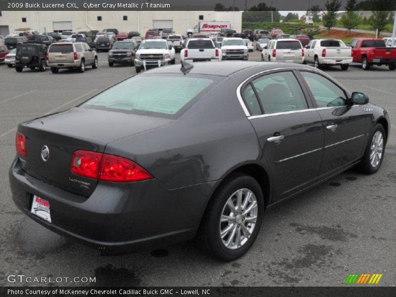 Cyber Gray Metallic / Titanium 2009 Buick Lucerne CXL