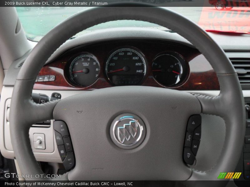  2009 Lucerne CXL Steering Wheel