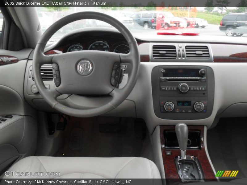 Dashboard of 2009 Lucerne CXL