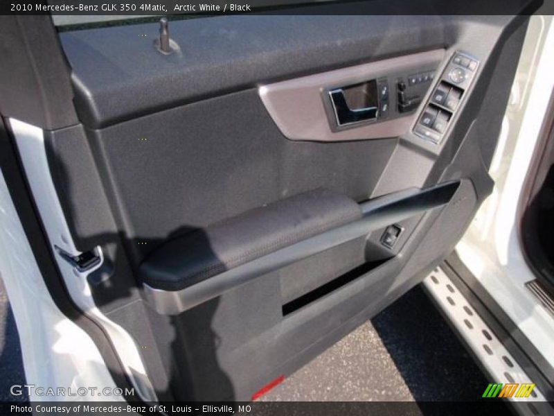 Arctic White / Black 2010 Mercedes-Benz GLK 350 4Matic