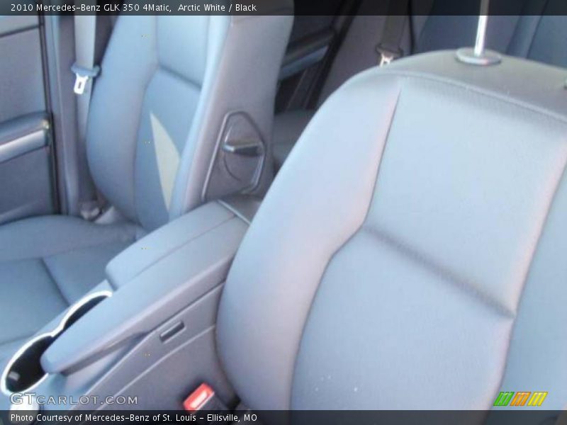 Arctic White / Black 2010 Mercedes-Benz GLK 350 4Matic