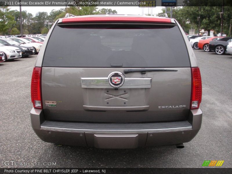 Mocha Steel Metallic / Cashmere/Cocoa 2011 Cadillac Escalade ESV Premium AWD
