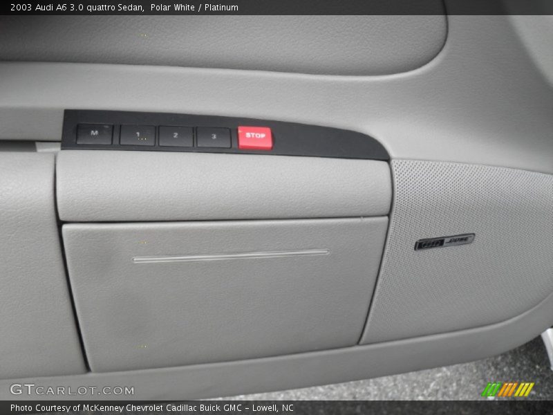 Polar White / Platinum 2003 Audi A6 3.0 quattro Sedan
