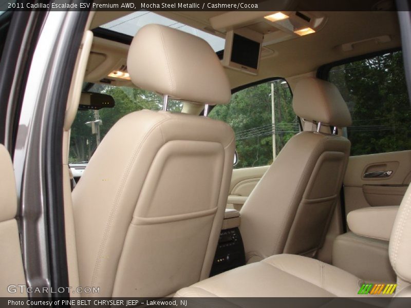 Mocha Steel Metallic / Cashmere/Cocoa 2011 Cadillac Escalade ESV Premium AWD