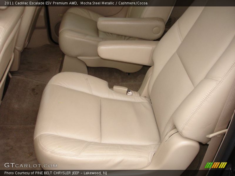Mocha Steel Metallic / Cashmere/Cocoa 2011 Cadillac Escalade ESV Premium AWD