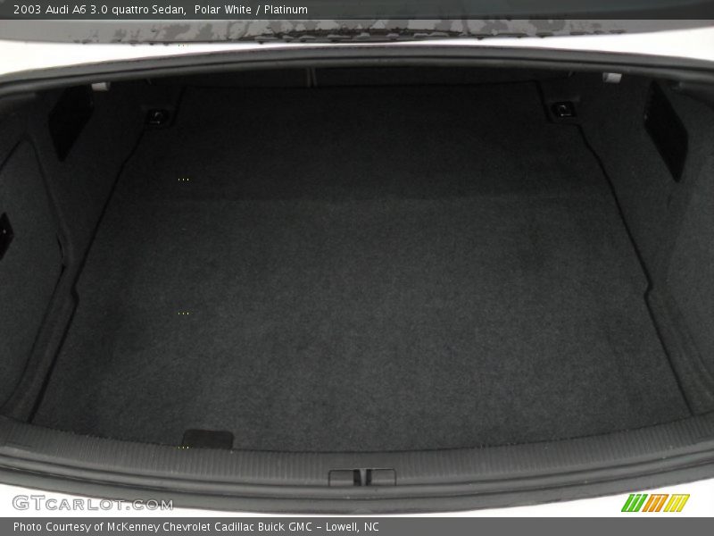 Polar White / Platinum 2003 Audi A6 3.0 quattro Sedan